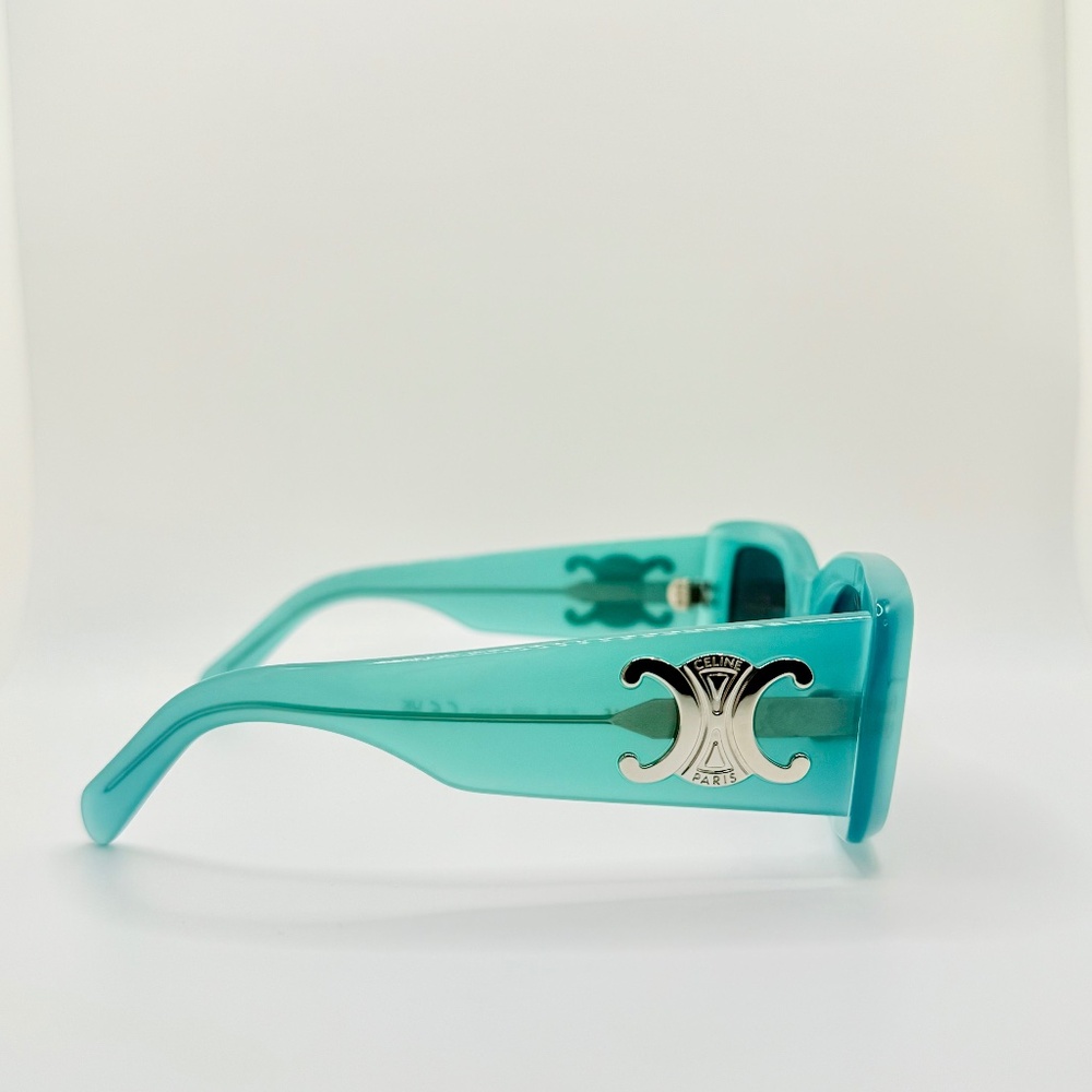 CELINE PARIS Maxi Triomphe XL Sunglasses Green CL40282U 93A 53□18–145 NIB